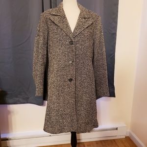Vintage Long overcoat gray 12 petite